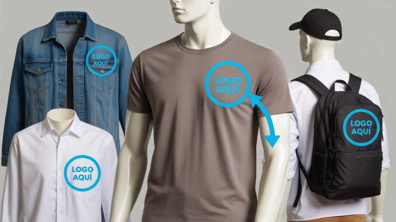 Camisetas y chaquetas personalizadas con logo corporativo