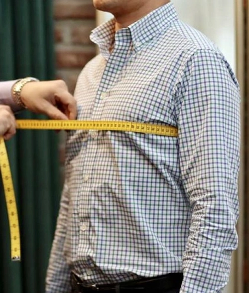 toma de medidas para ropa